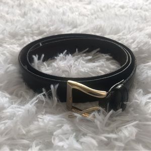 Luxury gold Christian Dior belt